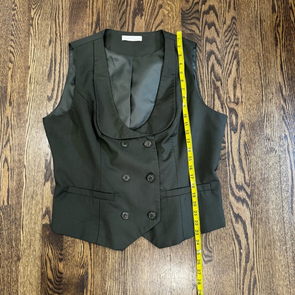 Green Double-Breasted Vest - Picture 6 of 8